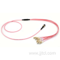 MPO-LC 12F 4.5mm double sheath Hybrid Cable